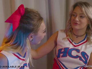 Upset Cheerleader Having Fun with Lesbian Teammate 2.