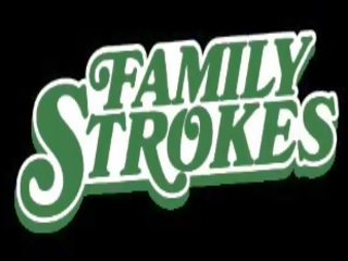 Familystrokes - 青少年 得到 绑 向上 和 性交 由 淫 家庭