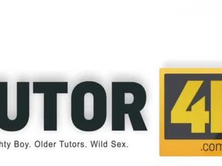 Tutor4k. ιδιωτικό δάσκαλος ξέρει πάντα και μπορώ ακόμη και mov αγόρι φανταστικός να τρυπάνι