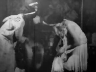 3 graces ビンテージ 1920年代 ポルノの, フリー 新しい ビンテージ 汚い フィルム ショー ae