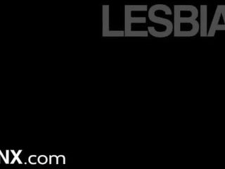 LesbianX Ivy Lebelle's first Lesbian DP!