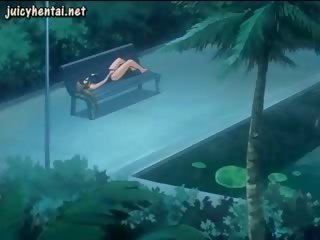 Hentai mendapat menembusi dalam yang wather